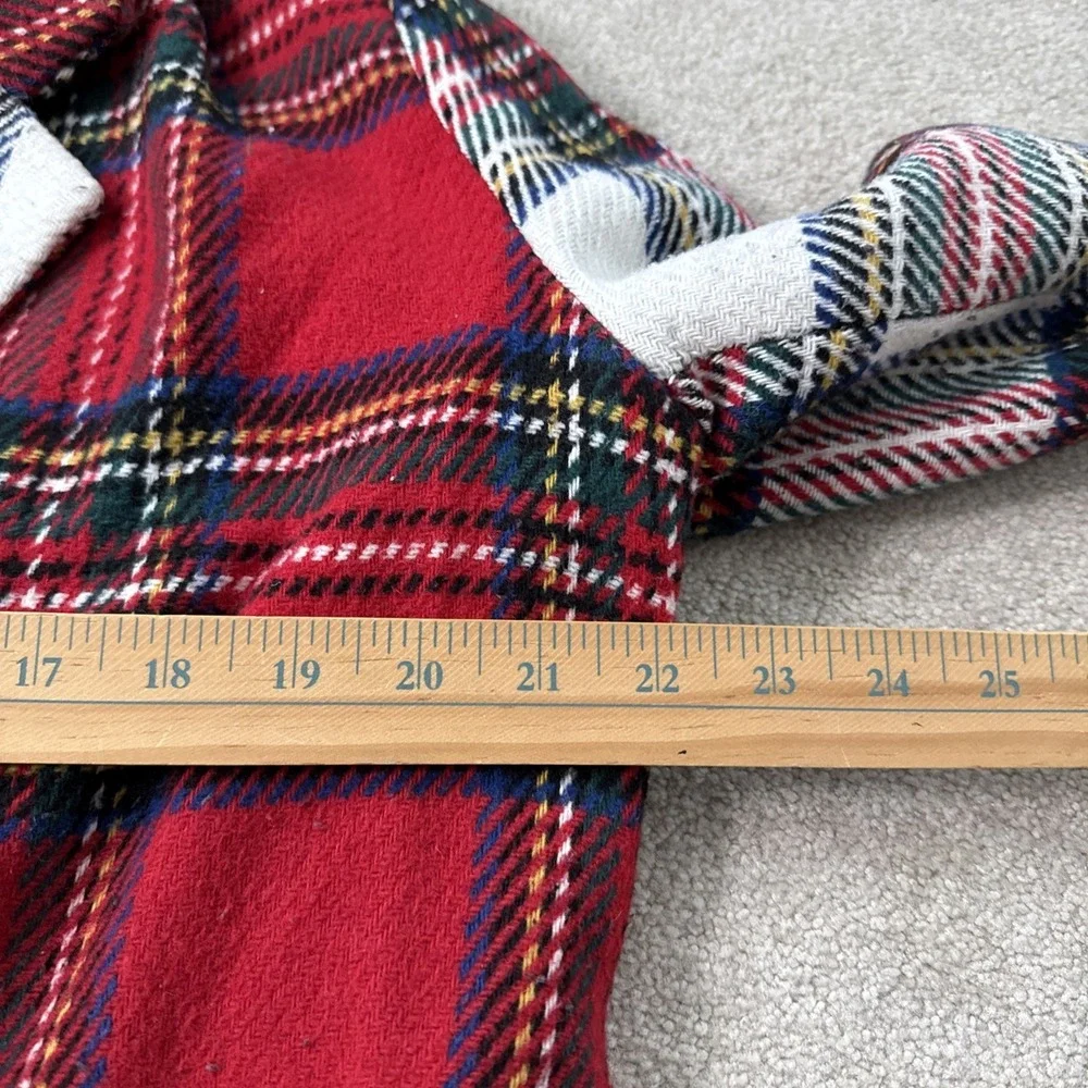 Current Mood My Own Beat Patchwork Tartan Plaid Button Up Long Sleeve Coat XL - Picture 4 of 9